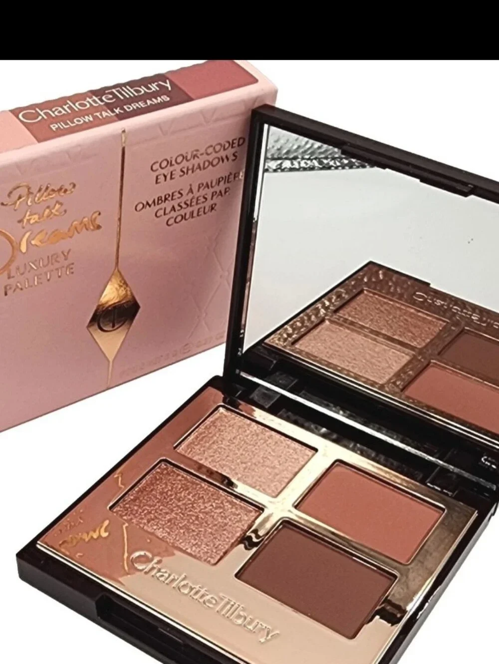 Charlotte Tilbury New! Quad Eyeshadows, Compact & Mirror